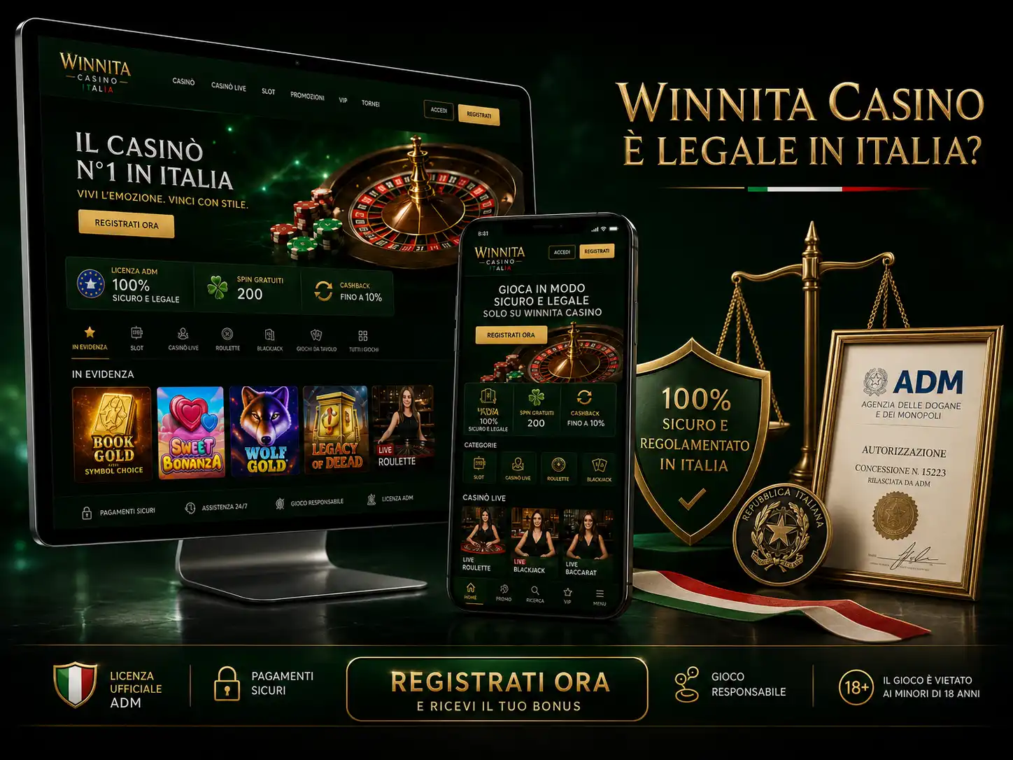 Legalità Di Winnita Casino Nel Mercato Italiano