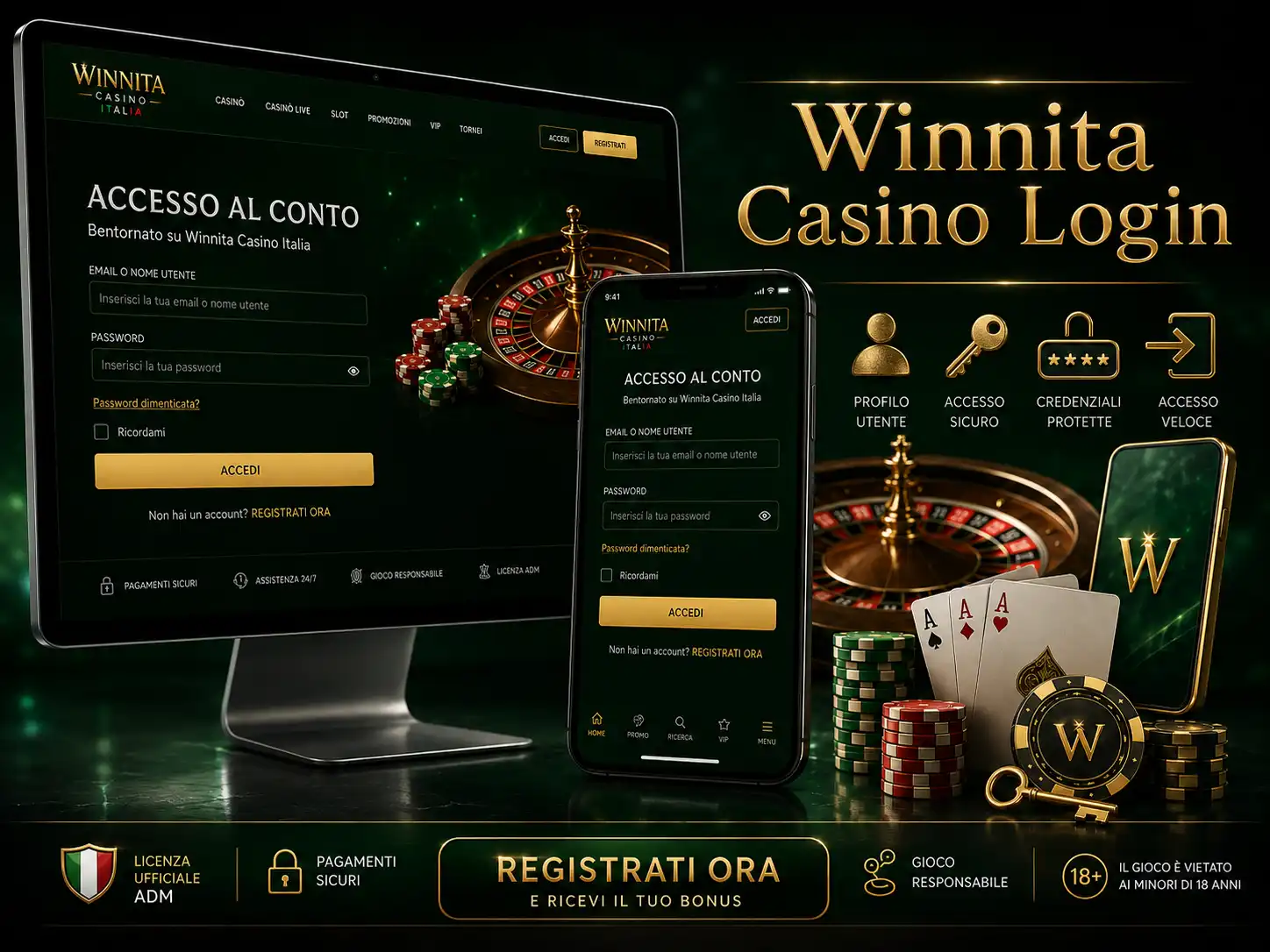 Accesso A Winnita Casino Login